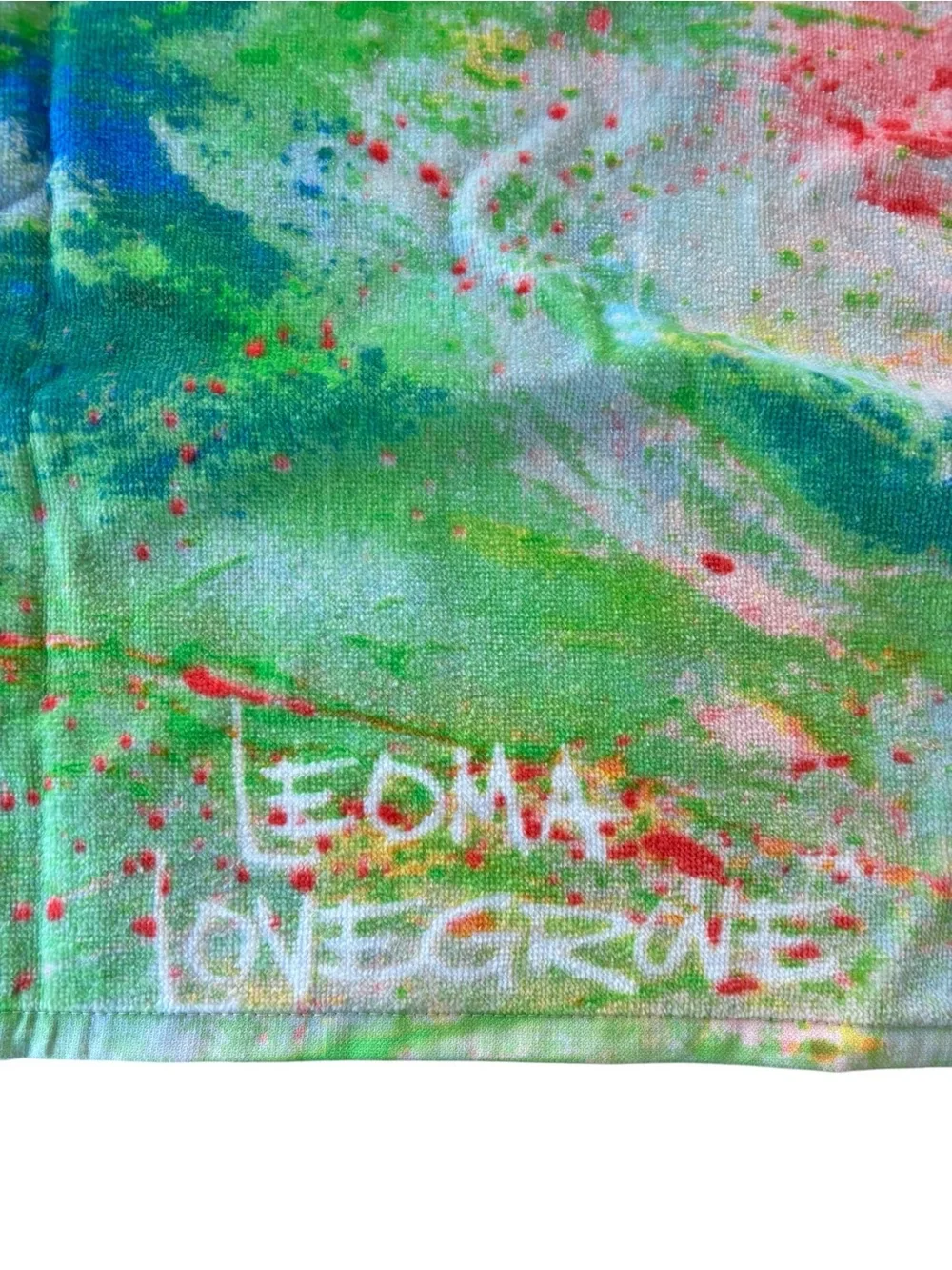 TWO! Leoma Lovegrove Tropical Beach Towel Pineapple Tropical Art 70x34